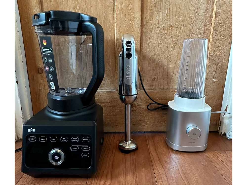 A selection of the best blenders that I tested for this review (Zoe Phillimore)