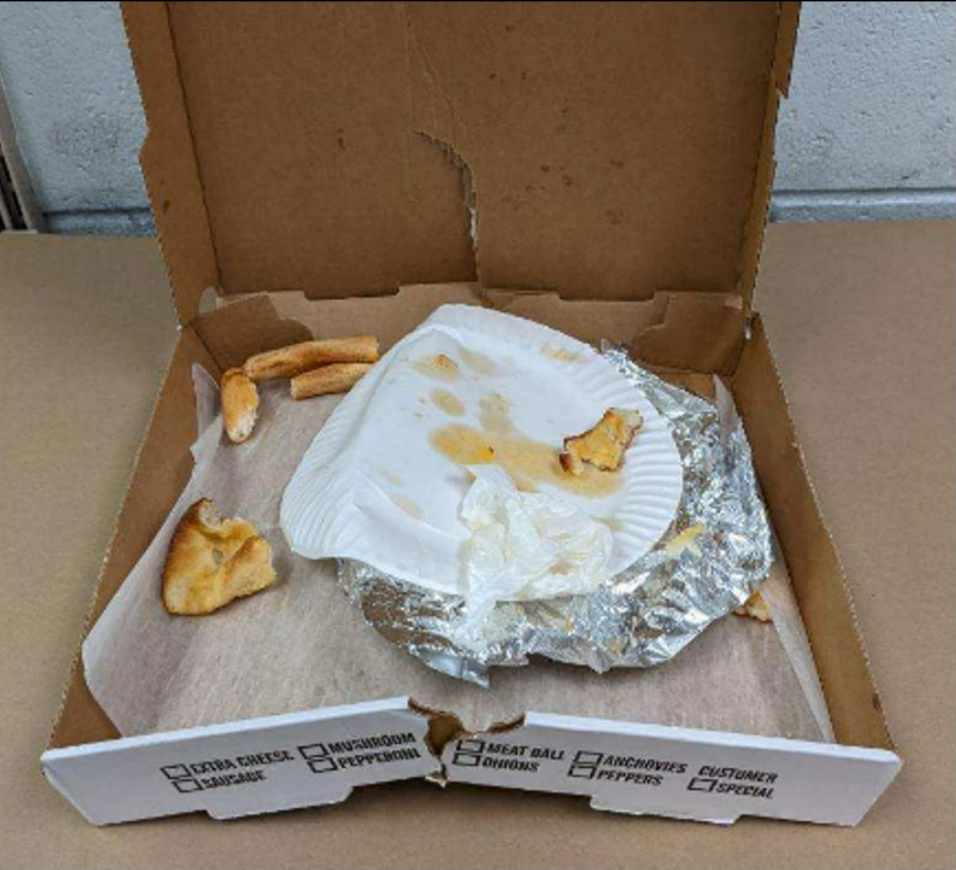 The pizza box that led to the Gilgo Beach murderer’s arrest (Suffolk County DA)