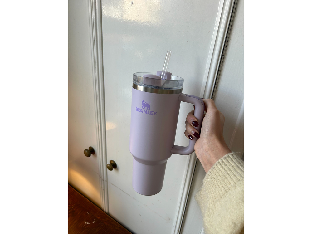When working from home, I appreciated this tumbler’s large capacity (Lois Borny/The Independent)