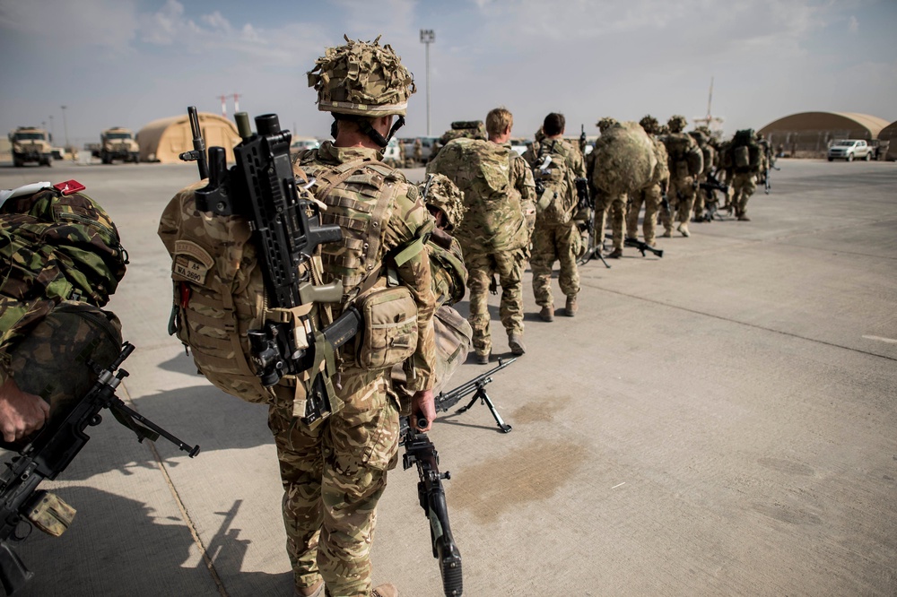 The UK suffered the second-highest number of military deaths, behind the US (PA)
