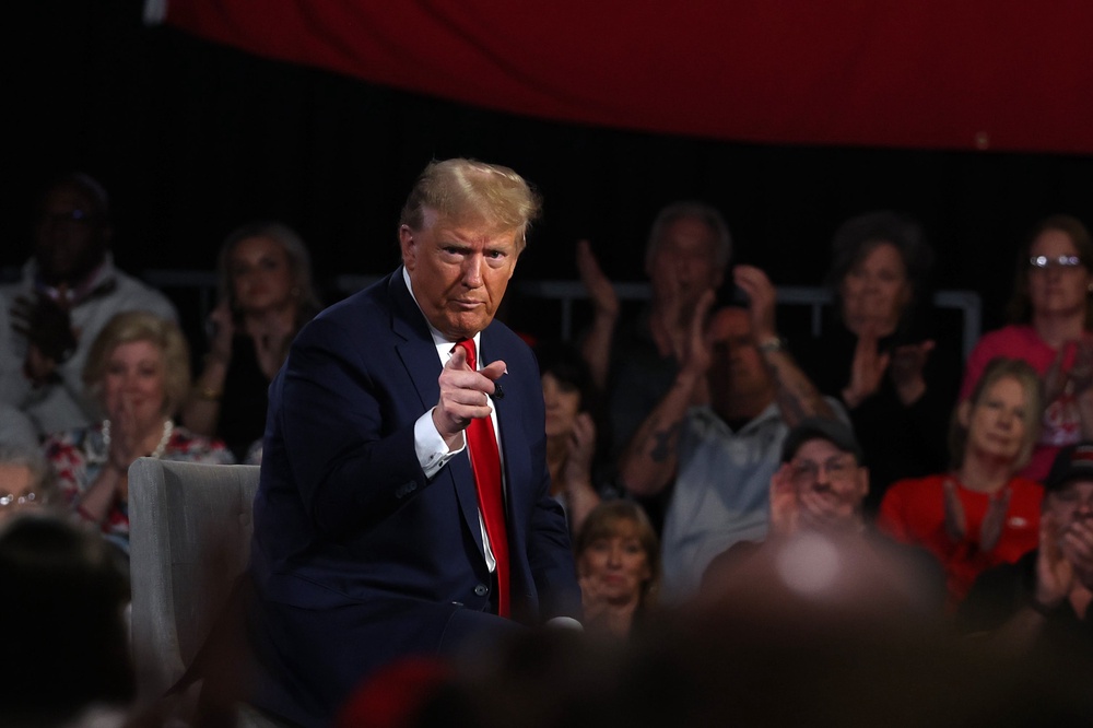 Trump challenges Biden to debate him after refusing to go up against ...