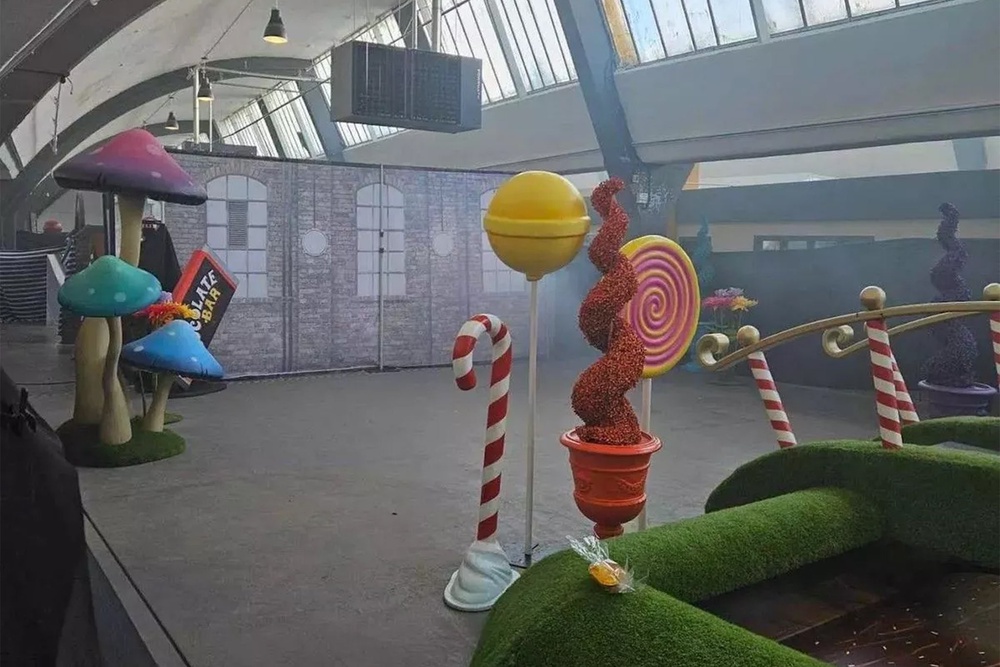 The notorious Willy Wonka experience used AI ads – but the real event failed to live up to the imagery (Stuart Sinclair/Facebook)
