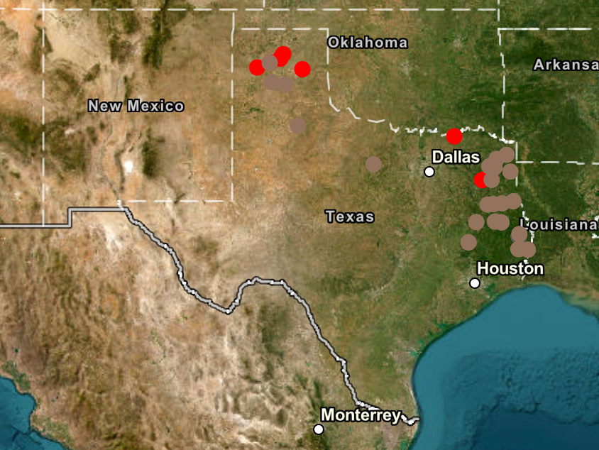 Texas wildfires Map of blazes - Screenshot%202024 02 28%20at%2011.31.08%20AM