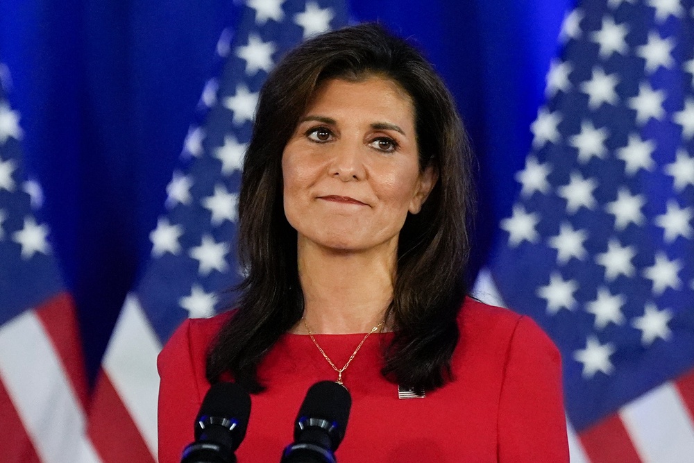 Moment Nikki Haley drops out of 2024 presidential race after Super ...