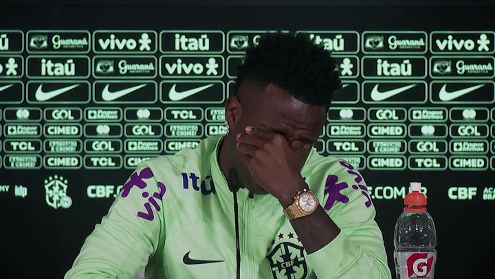 Watch: Vinicius Jr Breaks Down In Tears When Asked About Racism He ...