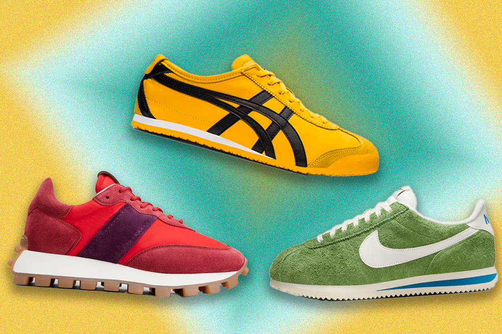 9 best colourful trainers that will brighten up your 2024 wardrobe