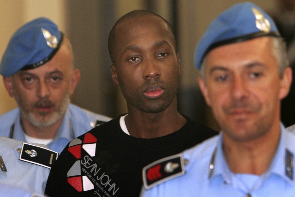 Rudy Guede was convicted of Kercher’s murder, but has maintained that he did not kill her (AP)
