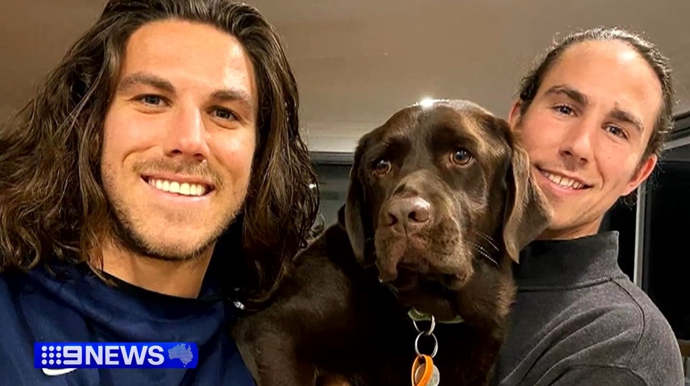 Callum and Jake Robinson were reported missing after travelling from California to Mexico on 27 April (9News/Instagram)