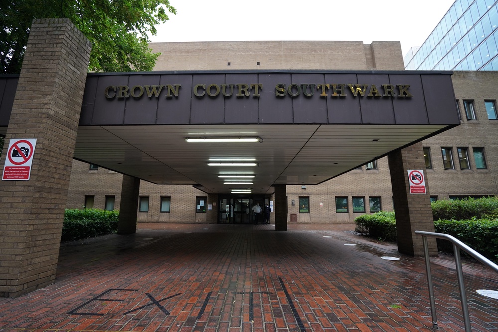 The six-week trial is taking place at Southwark Crown Court in central London (PA)