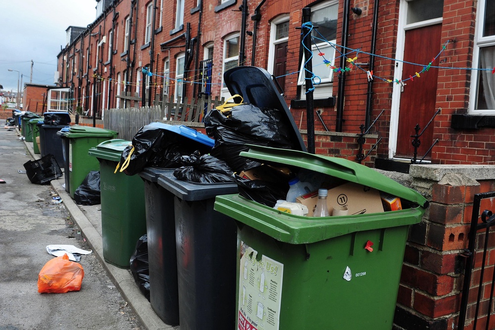 Trash talk: bins are often the primary topic of the neighbourhood WhatsApp group (PA)
