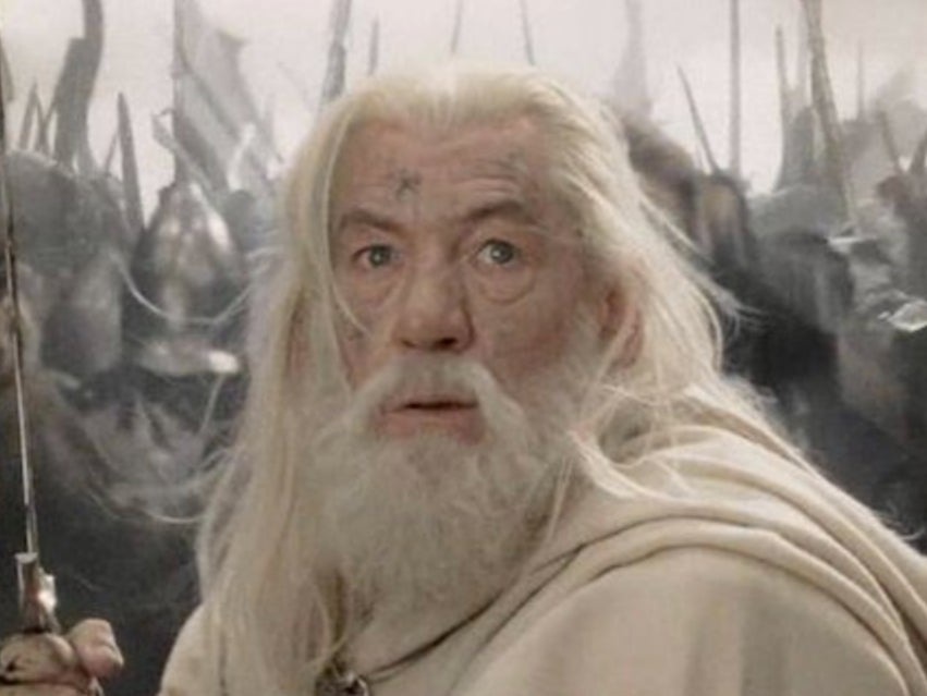 Ian McKellen as Gandalf in the ‘Lord of the Rings’ franchise (New Line Cinema)