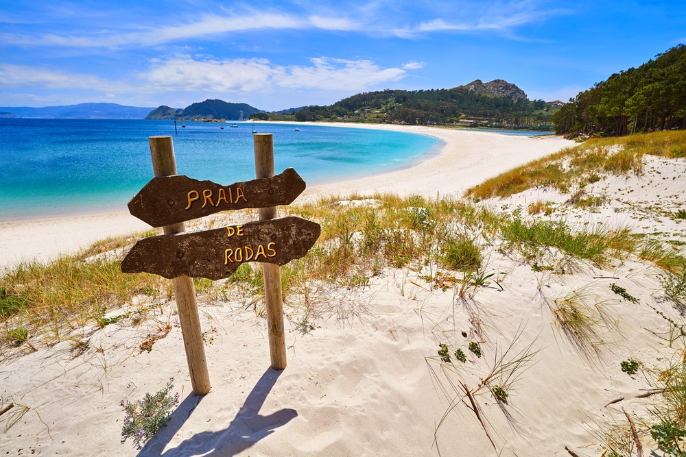 The 7km-long national park has no cars and broad sweeps of white sand (Getty/iStock)