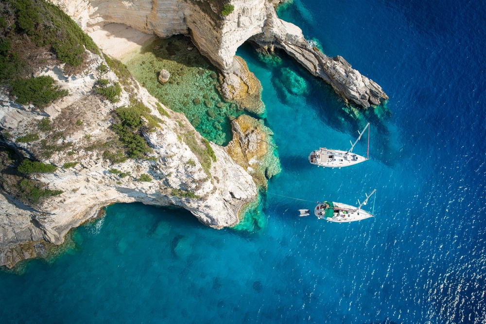 More private parts of the Paxos coast are worth the hike (Getty/iStock)
