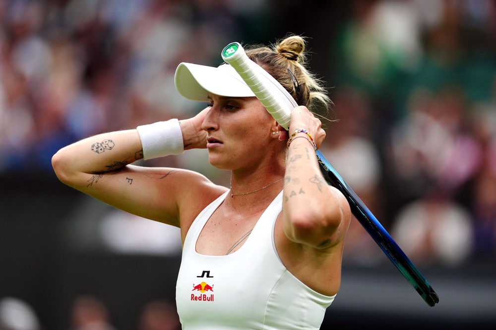 Marketa Vondrousova was banned for four years for refusing a doping test (Mike Egerton/PA) (PA Wire)