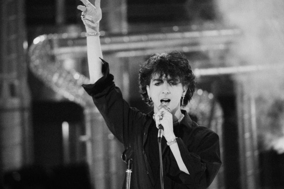 Almond performs with Soft Cell in 1983 (Getty Images)
