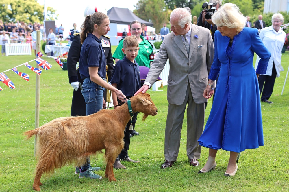 King Charles and Queen Camilla are on the second day of their whistlestop tour of the Channel Islands. (Chris Jackson/Getty Images)