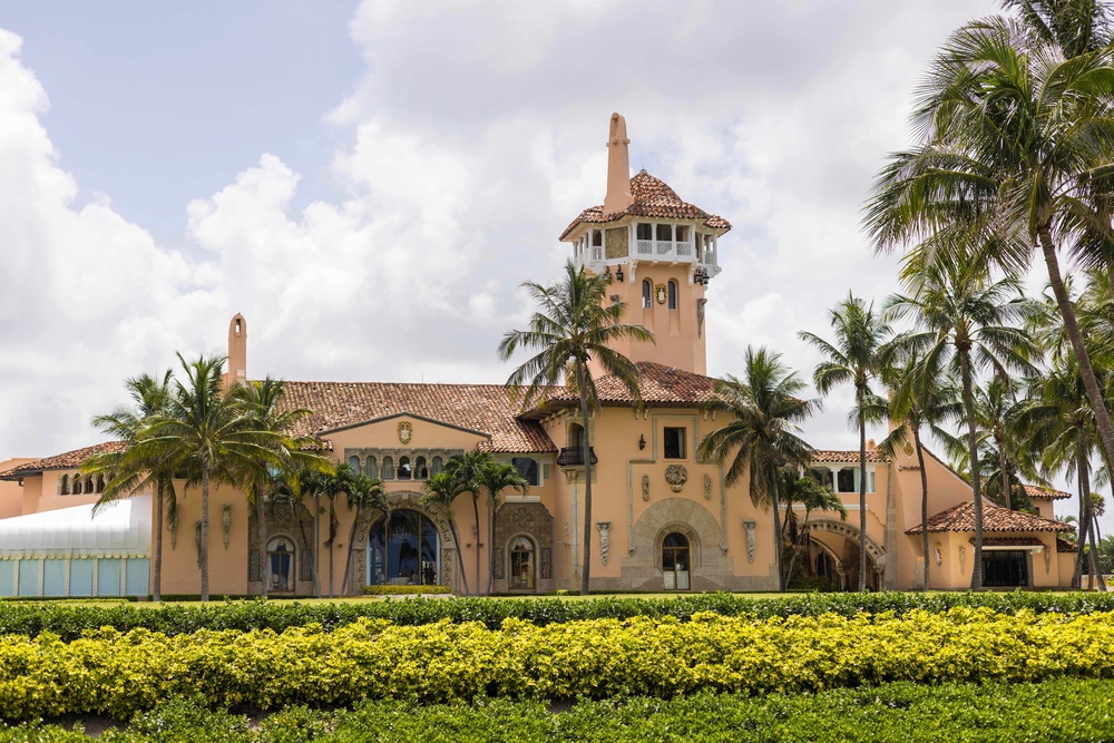 Guo lived in a luxury apartment overlooking Central Park and was a member President Donald Trump's Mar-a-Lago Florida golf club (Getty Images)