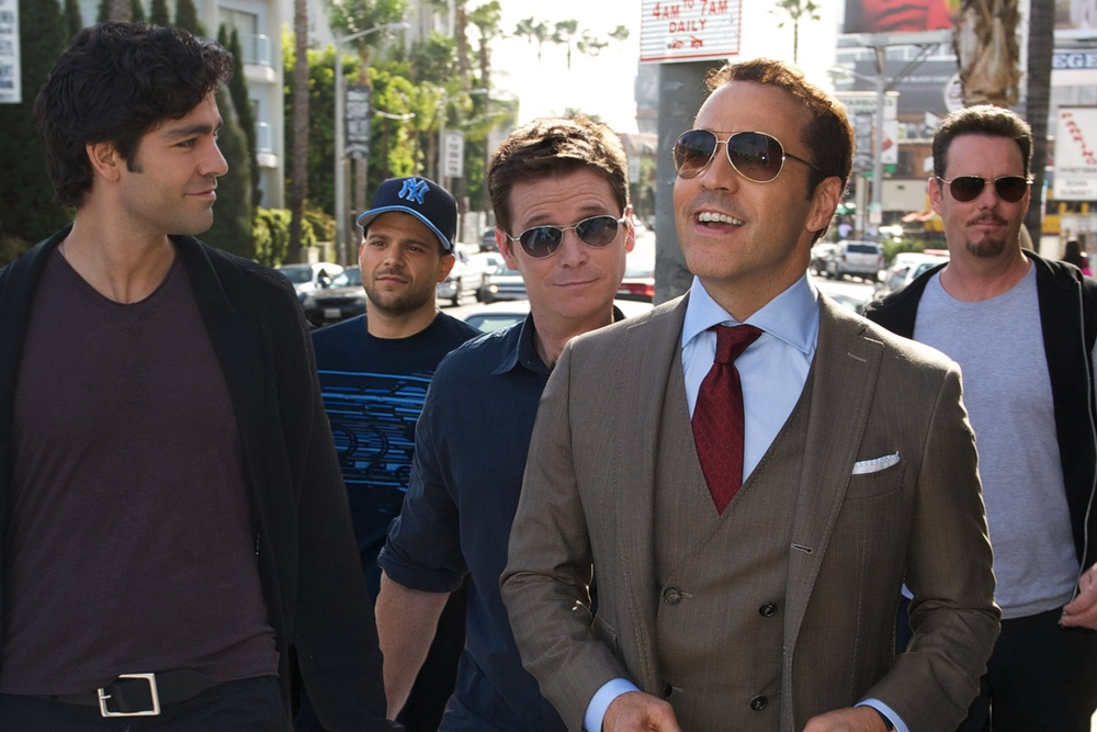 Adrian Grenier, Jerry Ferrara, Kevin Connolly, Jeremy Piven and Kevin Dillon in ‘Entourage’ (HBO)