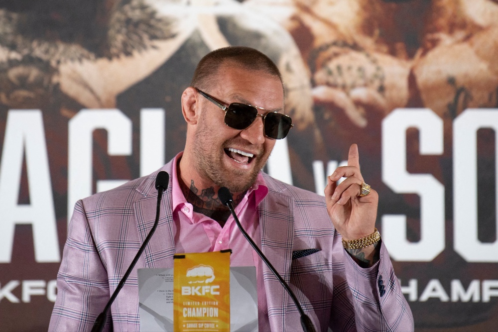 Conor McGregor is a part-owner of BKFC (AFP via Getty Images)