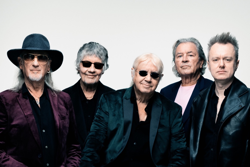 Deep Purple is currently fronted by Ian Gillan (second from the right) (Jim Rakete)