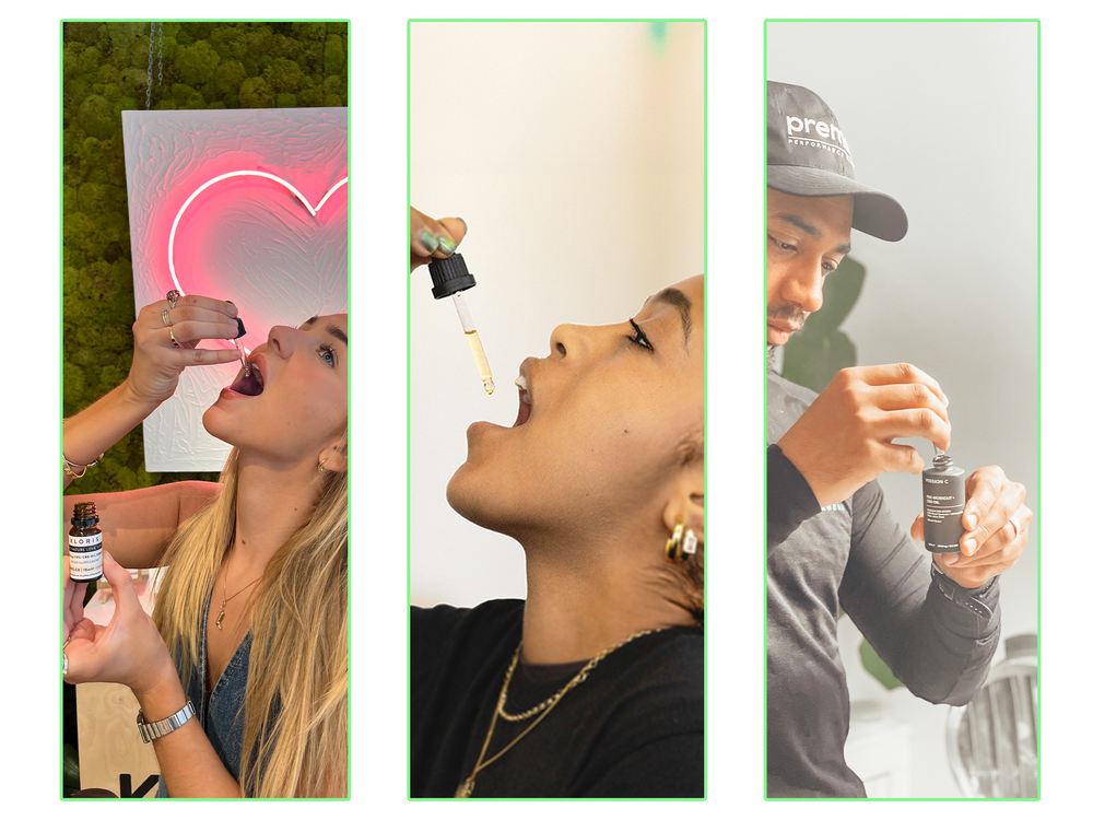 Our 10 testers tried various CBD oils, to see if they helped with a range of conditions and symptoms (Ruby Deevoy)