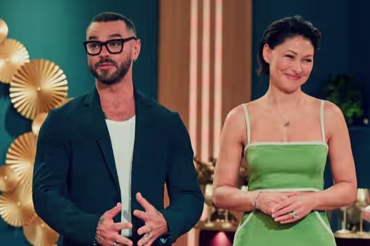 The couple have co-hosted ‘Love is Blind’ since 2024 (Netflix)