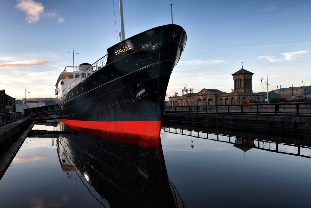 Fingal offers stylish and spacious rooms all while floating on water (Jeremy Rata)