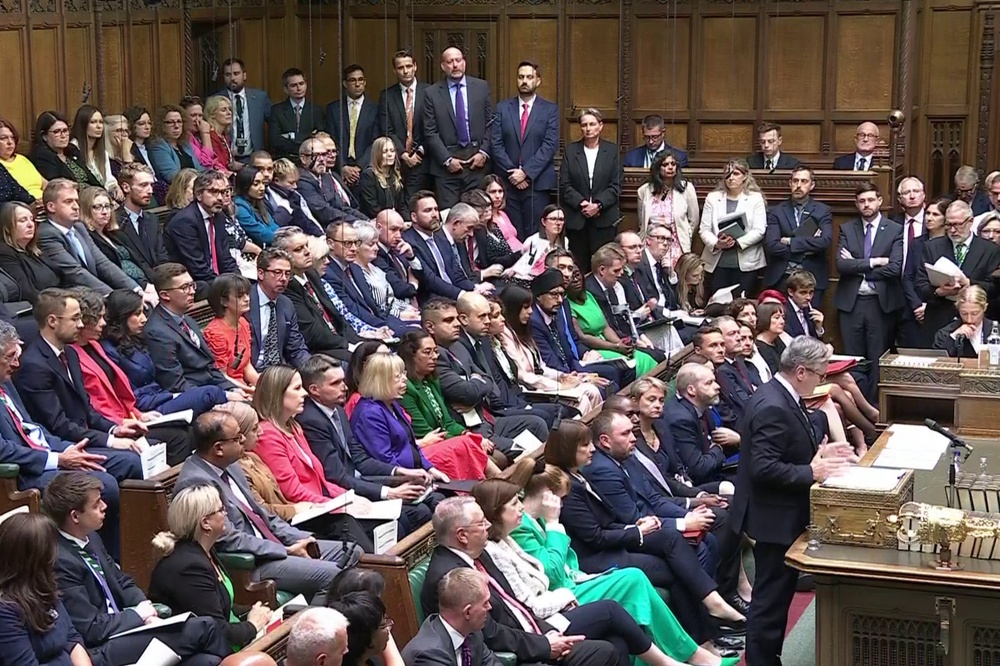  (House of Commons/UK Parliament/PA Wire)