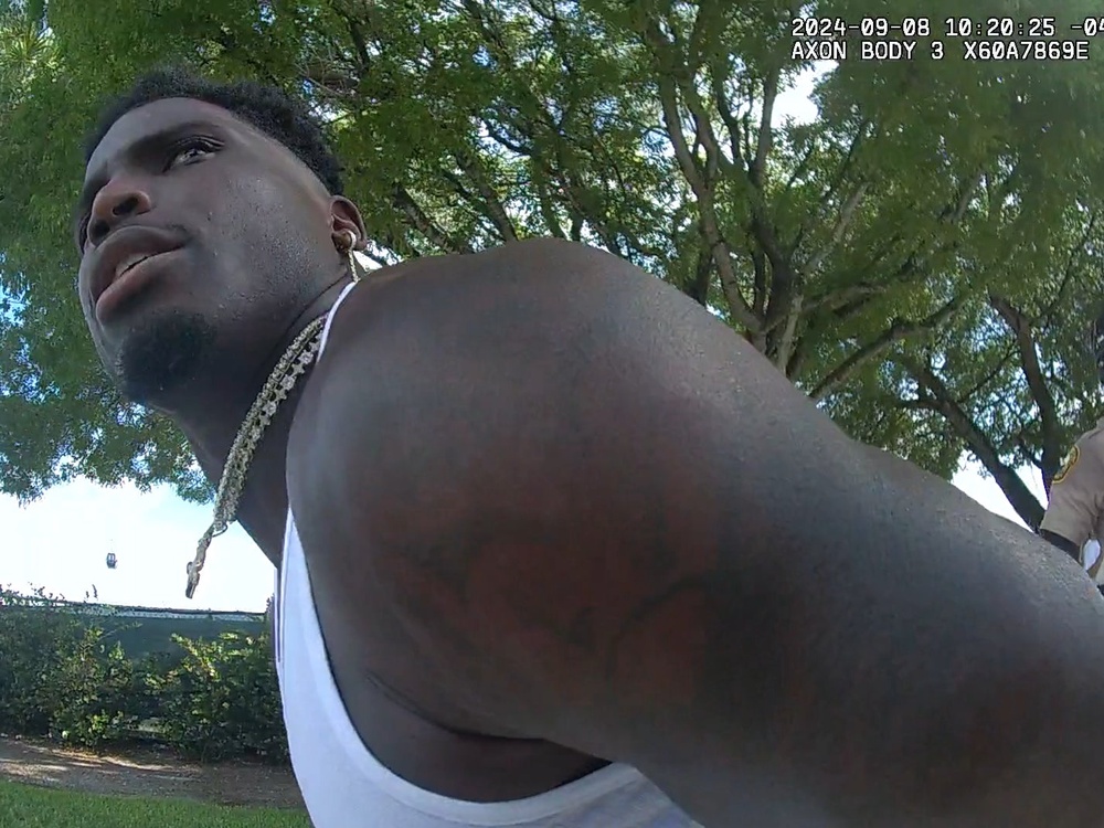 Hill previously made headlines for a 2024 traffic stop in which he alleged Florida police used excessive force (Miami-Dade Police Department)