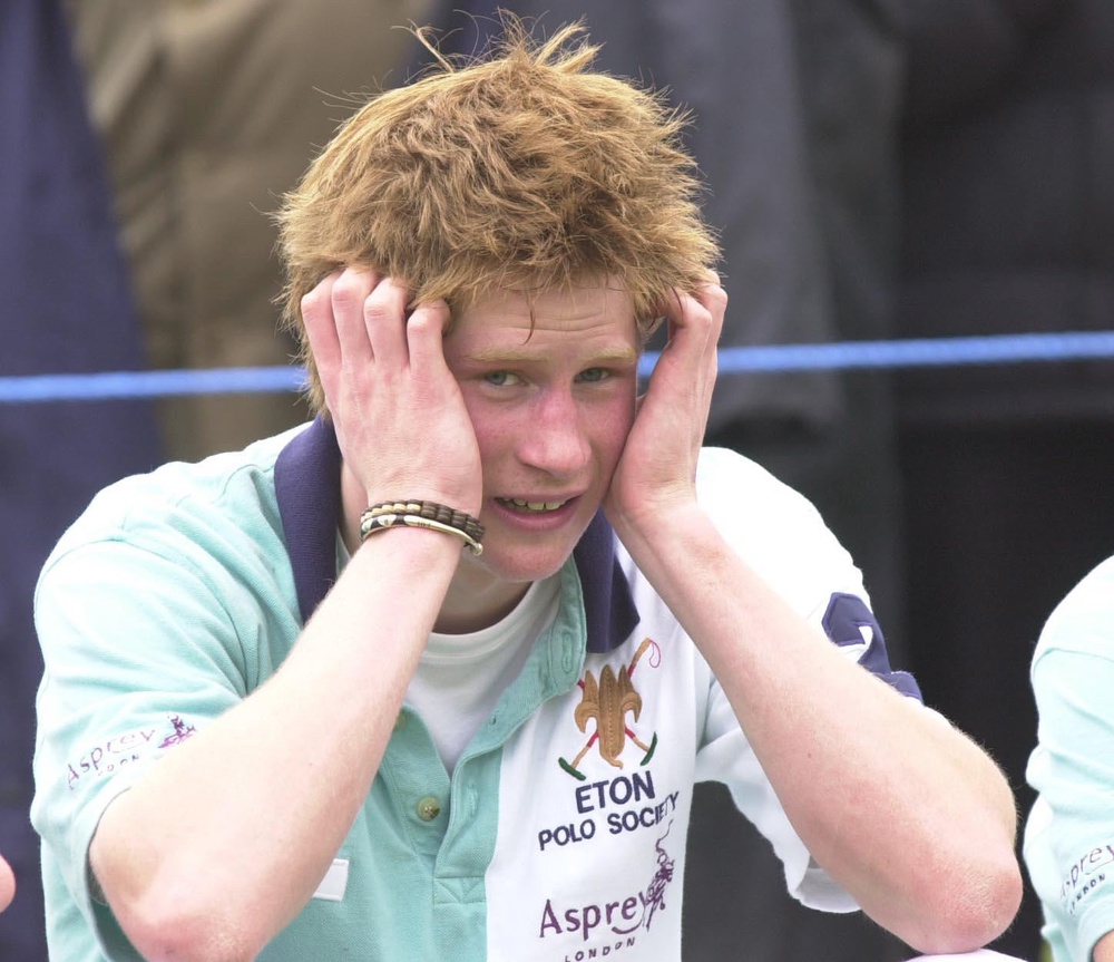 Prince Harry, pictured during his time at Eton, has previously said he was not planning on sending Archie to the prestigious school (PA)