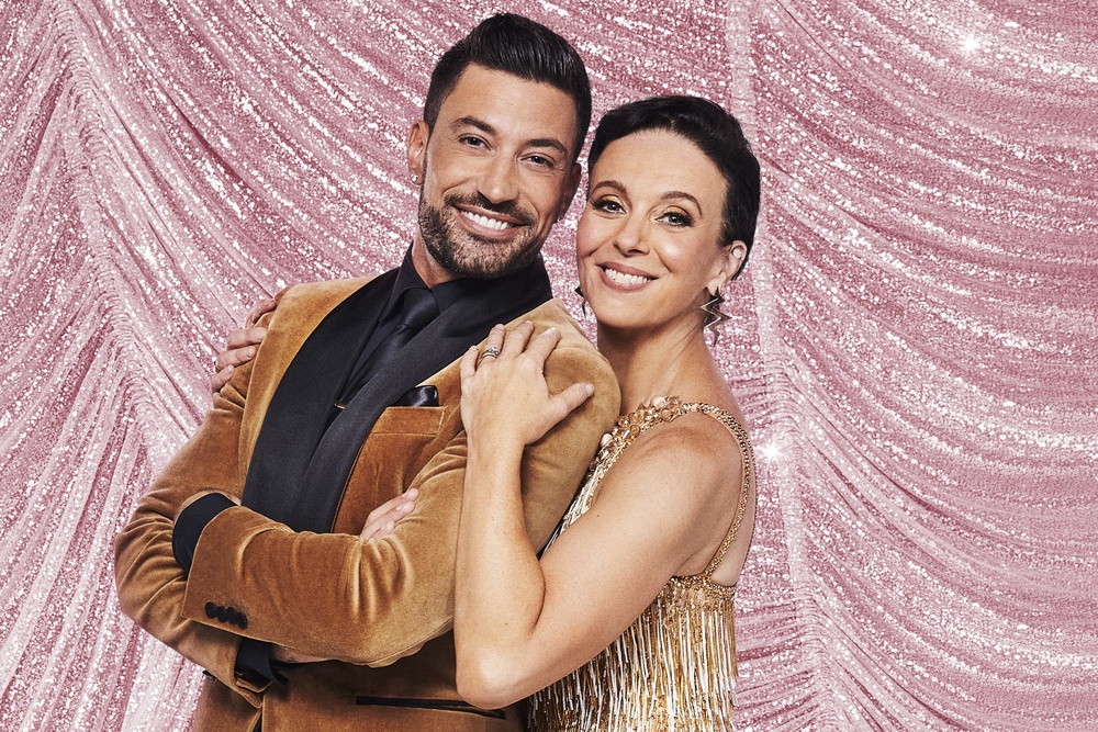 Giovanni Pernice and Amanda Abbington, who were paired together on Strictly Come Dancing in 2023 (PA)