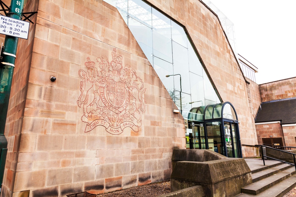 Thompson, of Pinewood Road, Northampton, was not present for his sentencing hearing at Nottingham Crown Court after defence barrister Jonas Hankin KC told the court he was ‘voluntarily absent’