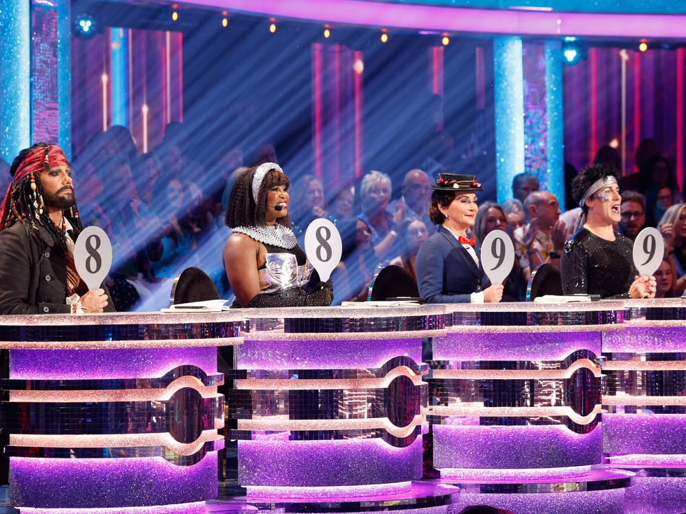 Motsi Mabuse on the judging panel of ‘Strictly Come Dancing’ (Guy Levy/BBC/PA Wire)