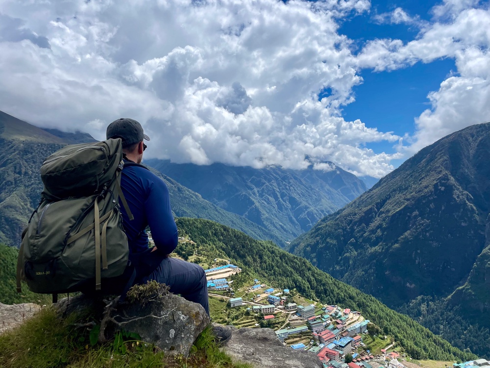 Picturesque scenes above the Namche Bazaar (Rod Ardehali)