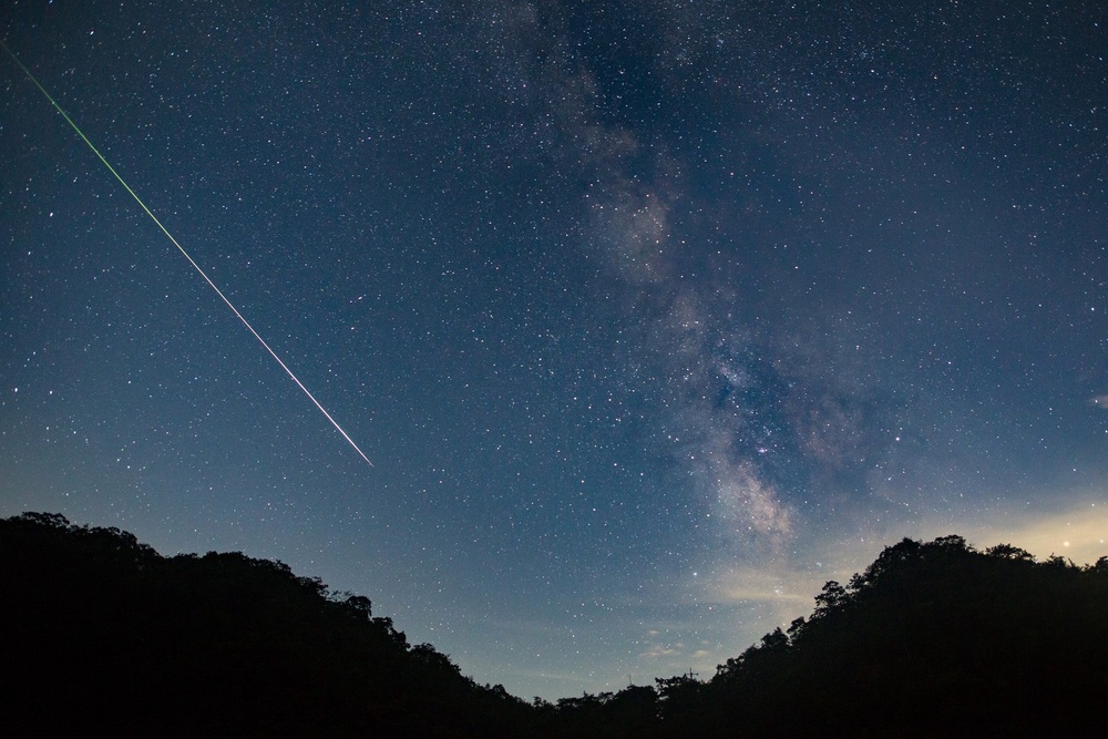 The Draconids meteor shower last had a major outburst in 2018 (iStock/ Getty Images)