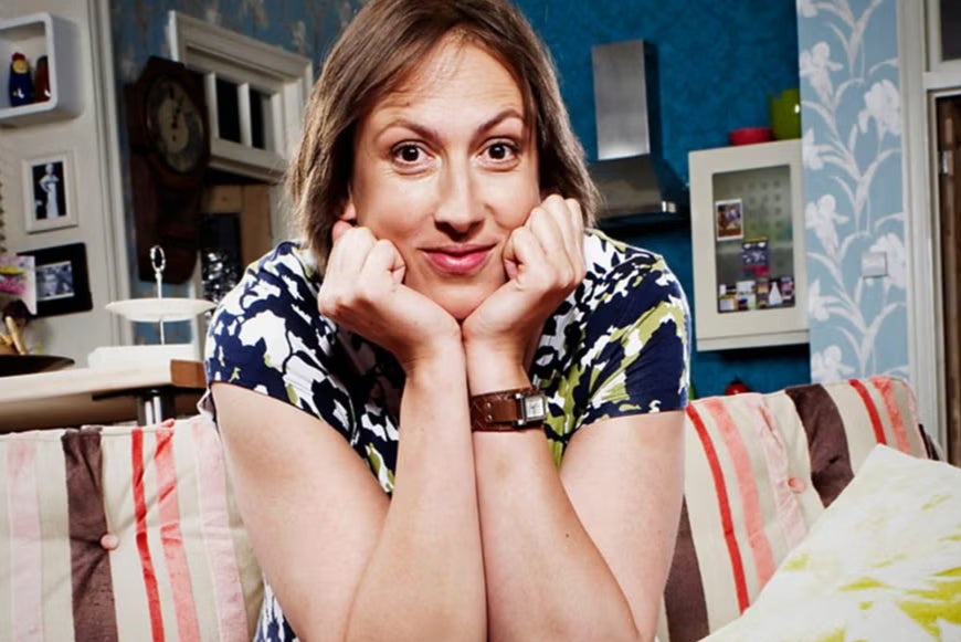 Miranda Hart in her mega-hit BBC sitcom (BBC)