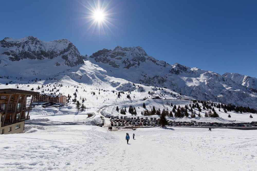 The highest peak of Passo Tonale is 3,000m (Getty Images)