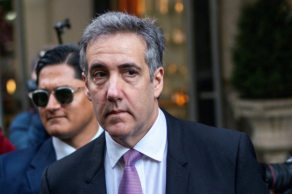 Michael Cohen, President Donald Trump’s estranged former personal attorney, said on a podcast Monday he had felt pressured to testify against his old boss in 2024 (Reuters)