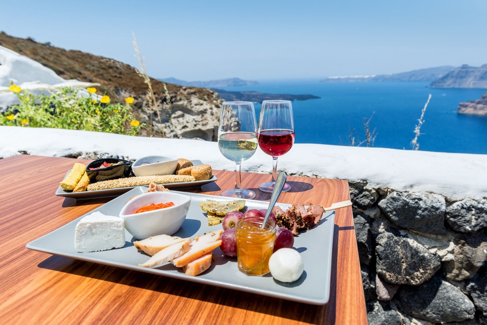 Passengers can enjoy wine-tasting at local Greek vineyards during Variety’s wine cruise (Getty/iStock)