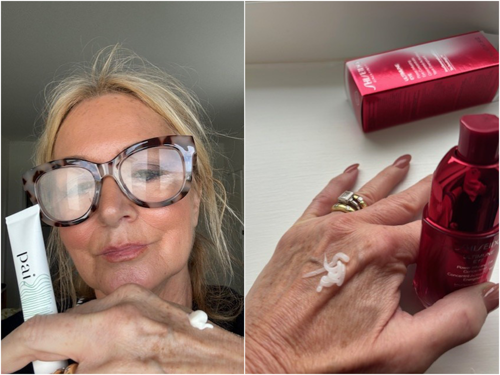 Applied morning and evening, I used these creams over the course of three weeks (Jane Druker)