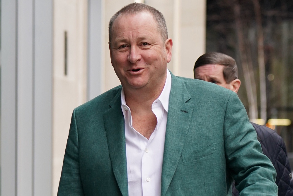 Mike Ashley accused Andy Burnham of seeking media soundbites instead of confronting the country’s economic challenges (PA Archive)