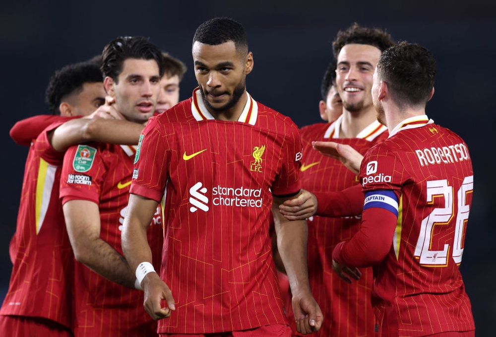 Image from: Carabao Cup quarter-final draw in full: Manchester United, Liverpool, Arsenal and more learn next opponents