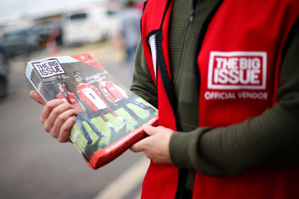 More than 3,300 people now sell the Big Issue magazine on the streets (PA)