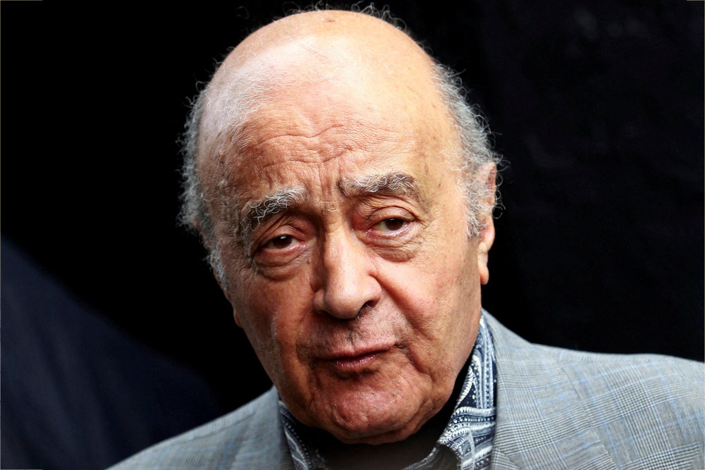 In March the Metropolitan Police said a main in his 60s was interviewed under caution over allegations of human trafficking and facilitating rape in connection with the investigation into Al Fayed (REUTERS)