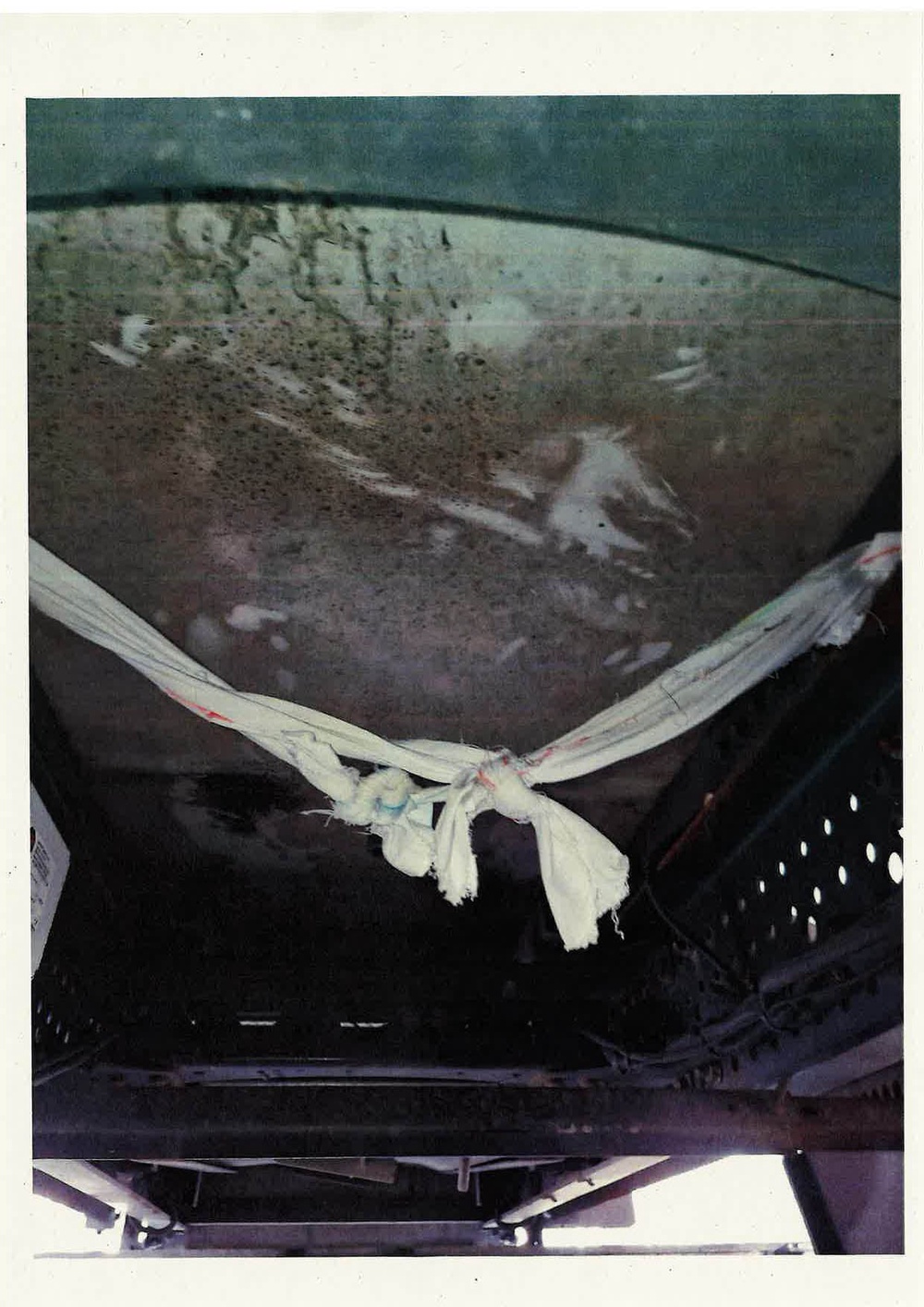 The truck used in the prison escape of Daniel Khalife, which was shown to the jury during his trial (Metropolitan Police)