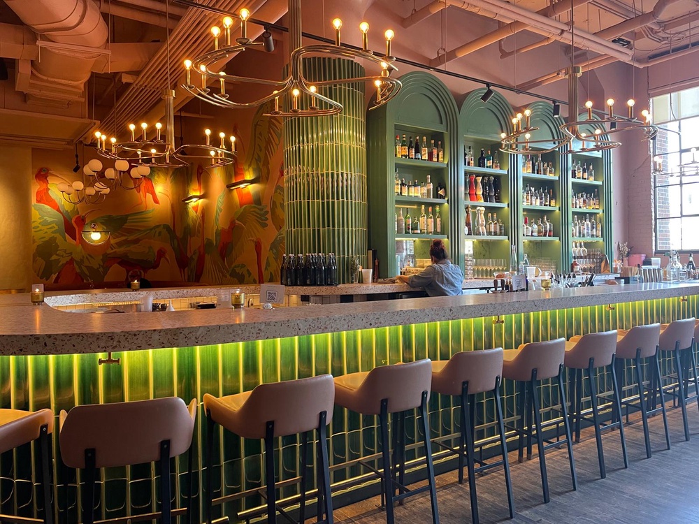Atrium in Ponce City Market is a popular – and highly Instagrammable – brunch spot (Annabel Grossman for The Independent)