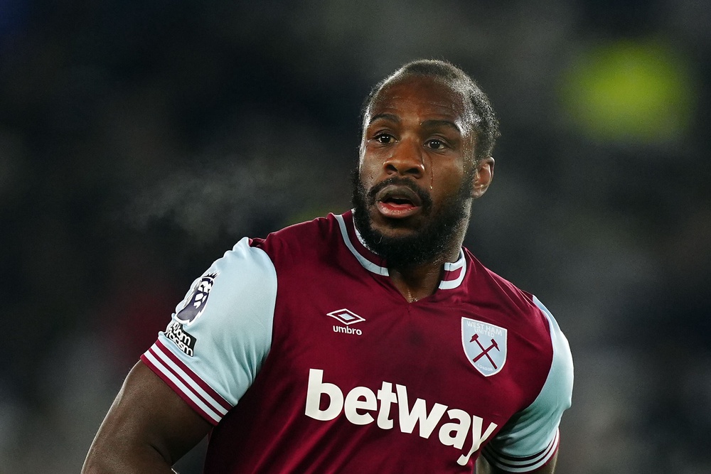 Antonio previously played for West Ham but is now in Qatar (Mike Egerton/PA). (PA Wire)