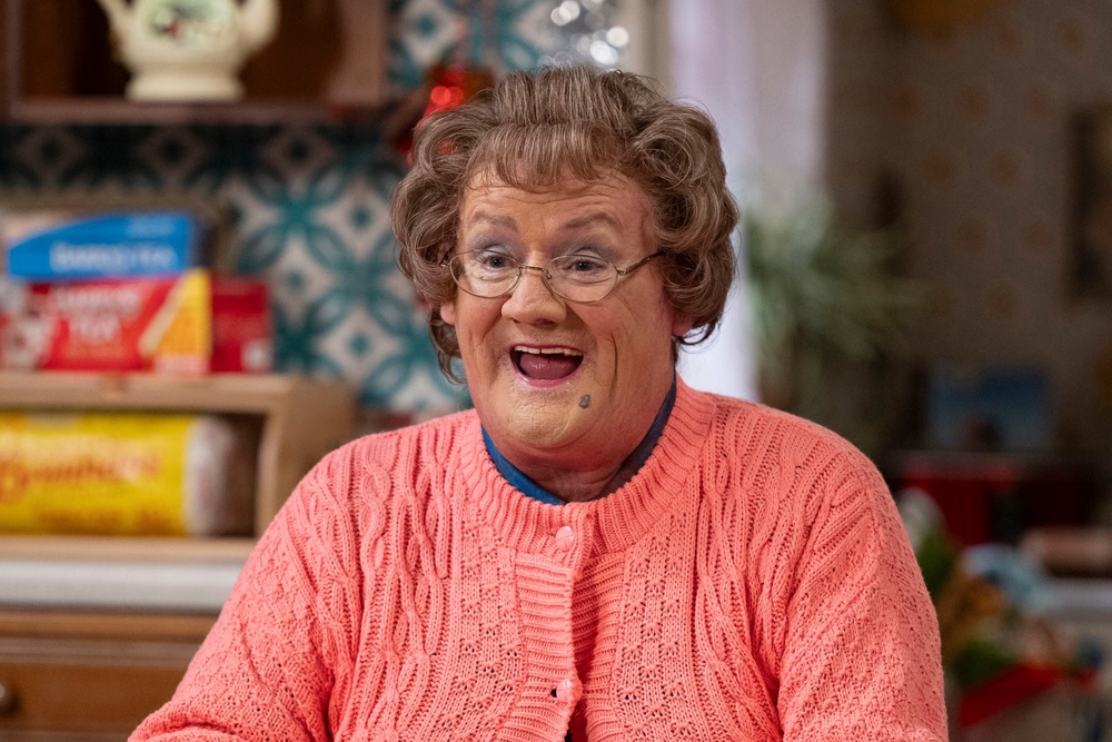 O’Carroll as Agnes Brown (BBC / BocPIX / Greame Hunter)