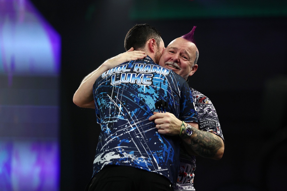 Defending Champion Luke Humphries Stunned By Emotional Peter Wright In