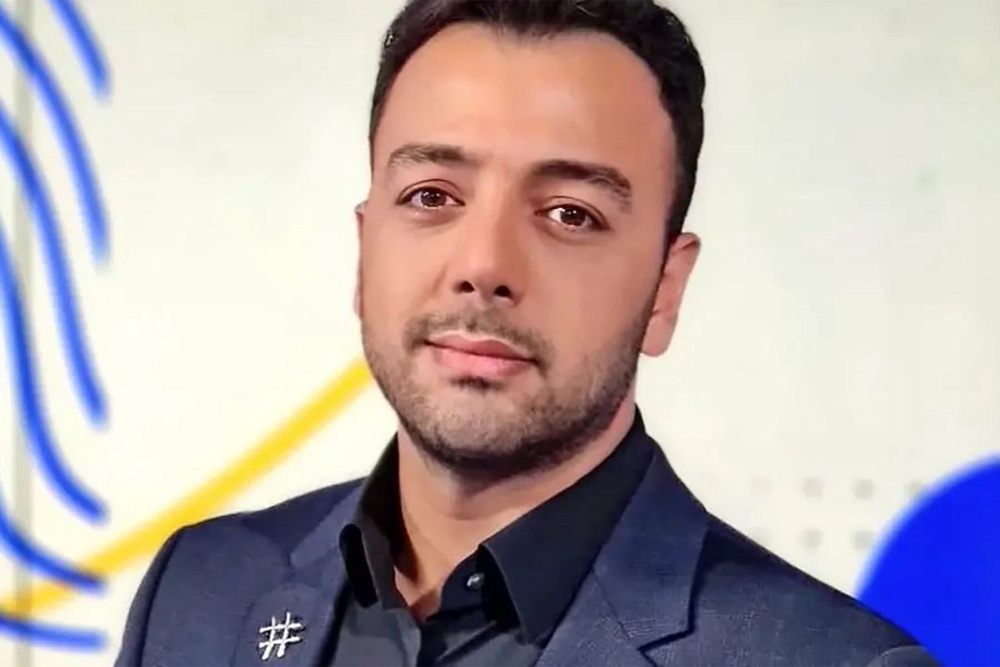 Pouria Zeraati worked for Iran International, a competitor to the state broadcaster, which the Iranian regime branded ‘a network of spies’ (Iran International)